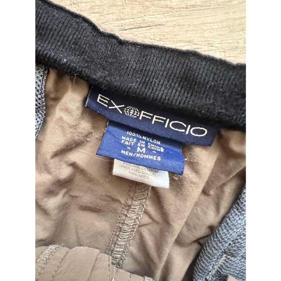 ExOfficio Men's Brown 100% Nylon Buckle Outdoor Hiking Pant Camping - Picture 2 of 4